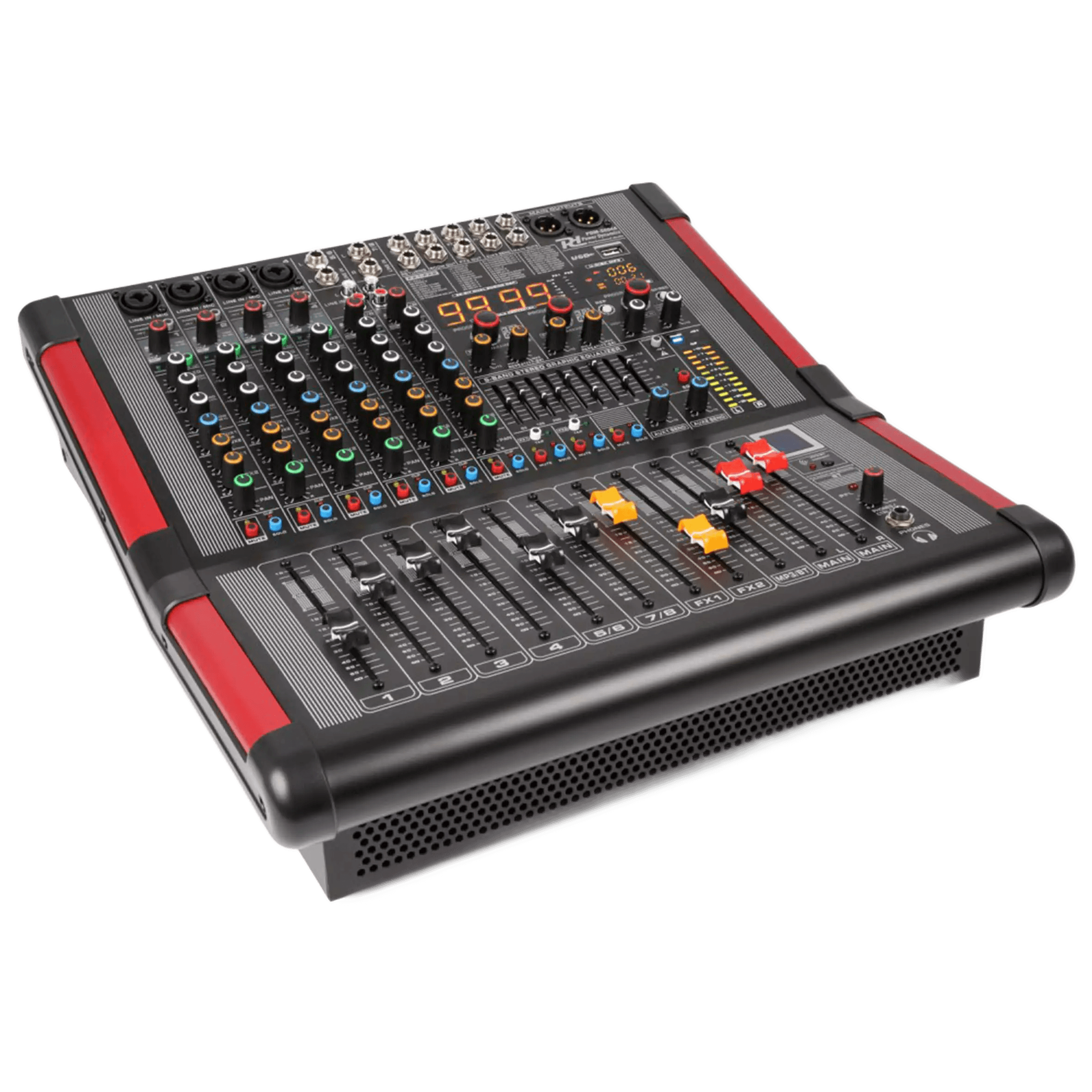 PDM PDM-S804A Music Mixer Bt/mp3/usb/dsp 8CH