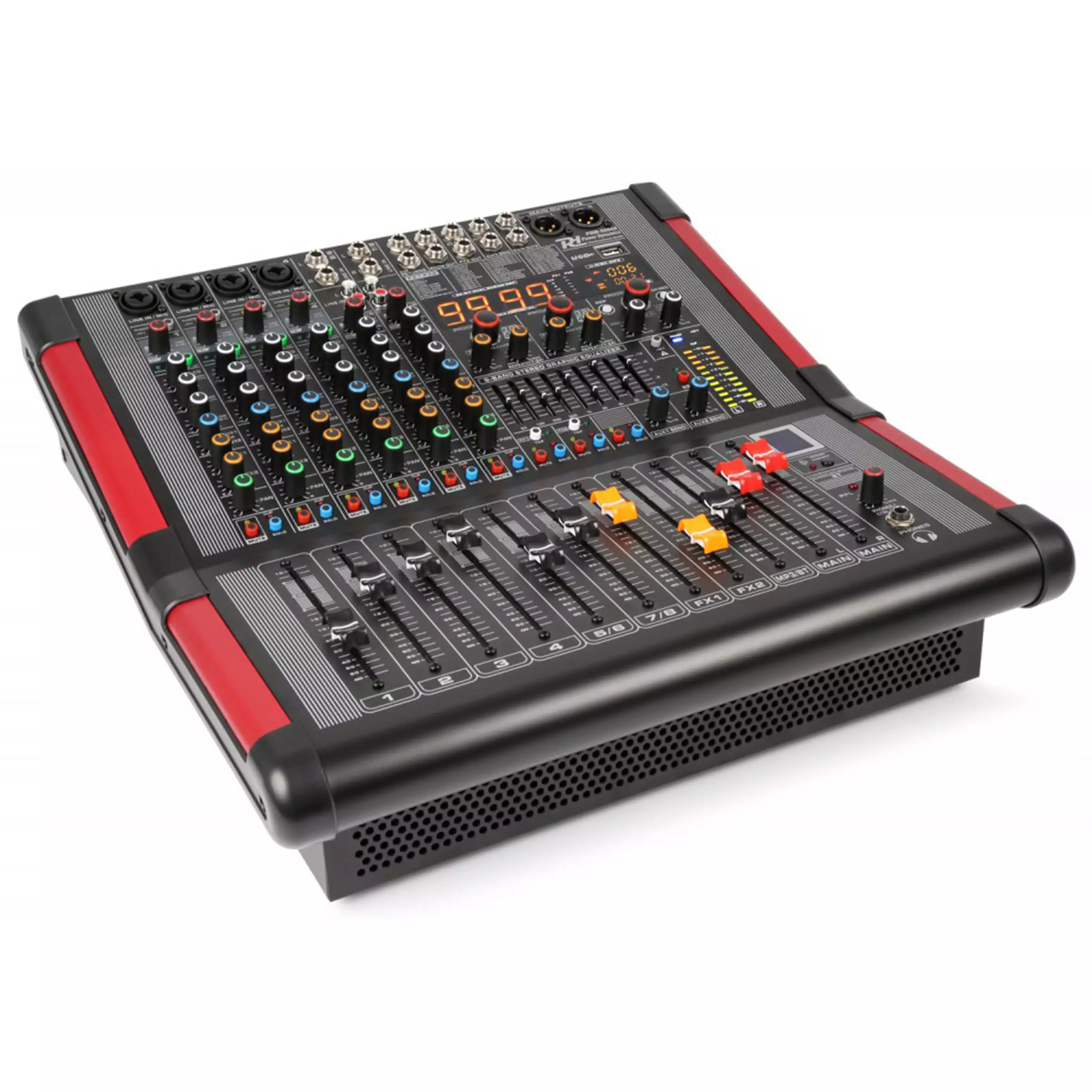 PDM PDM-S804A Music Mixer Bt/mp3/usb/dsp 8CH