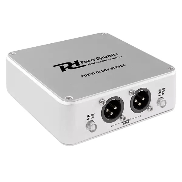 Power Dynamics – PDX30 ACTIVE DI BOX STEREO