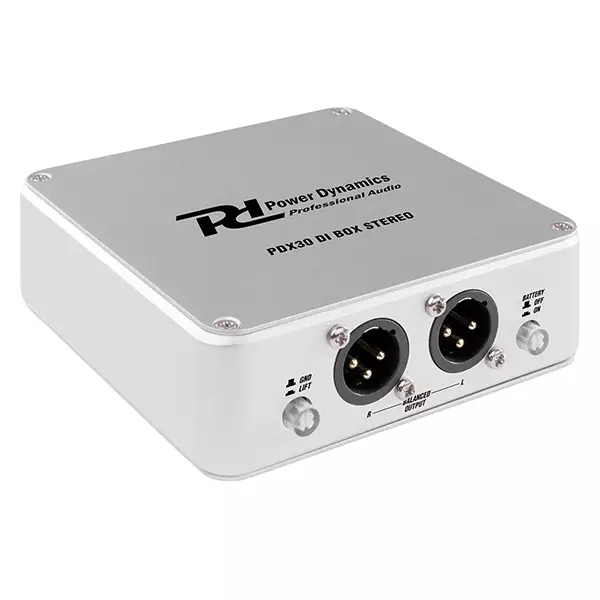 Power Dynamics – PDX30 ACTIVE DI BOX STEREO
