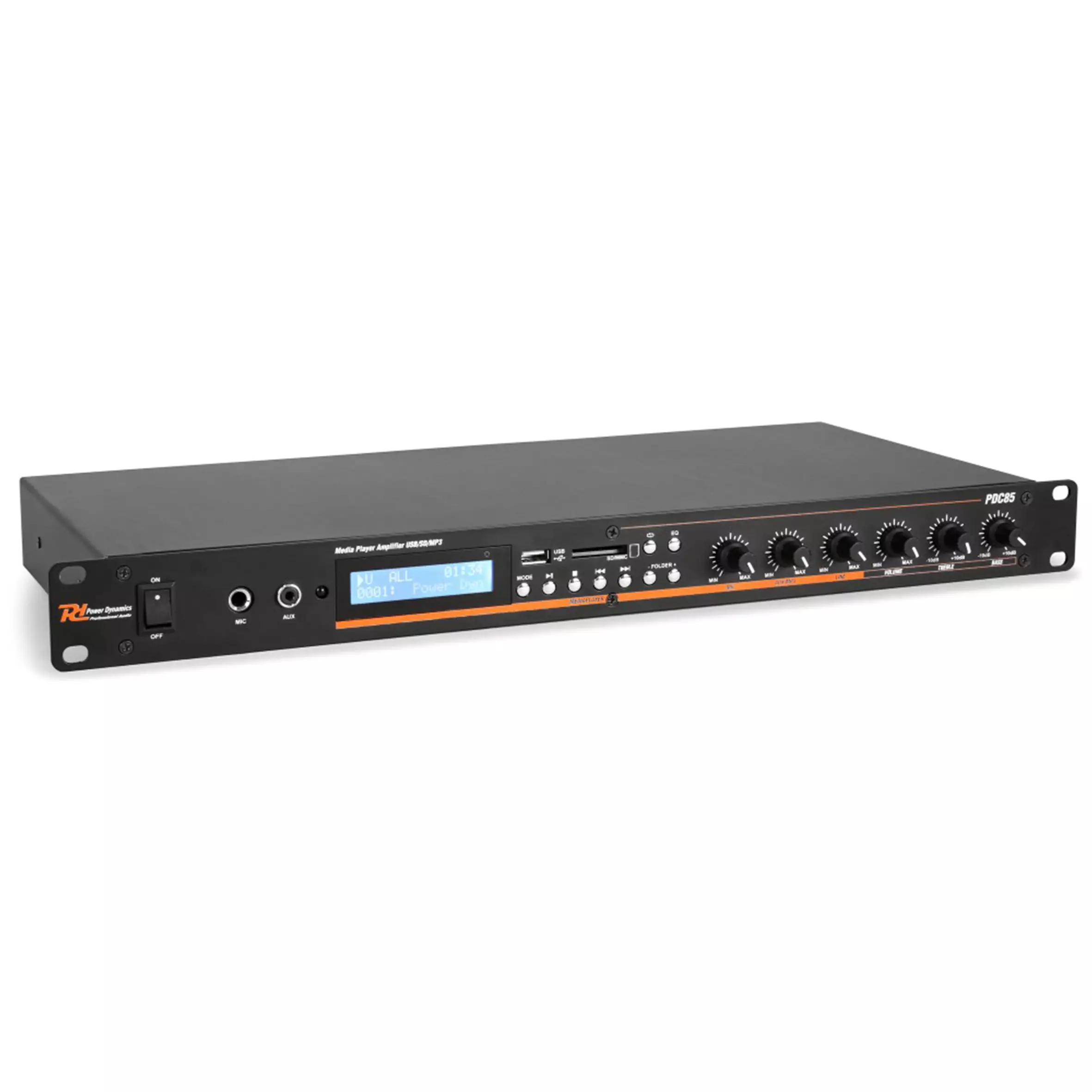 Power Dynamics – AMPLIFIER WITH BUILT IN MEDIA PLAYER