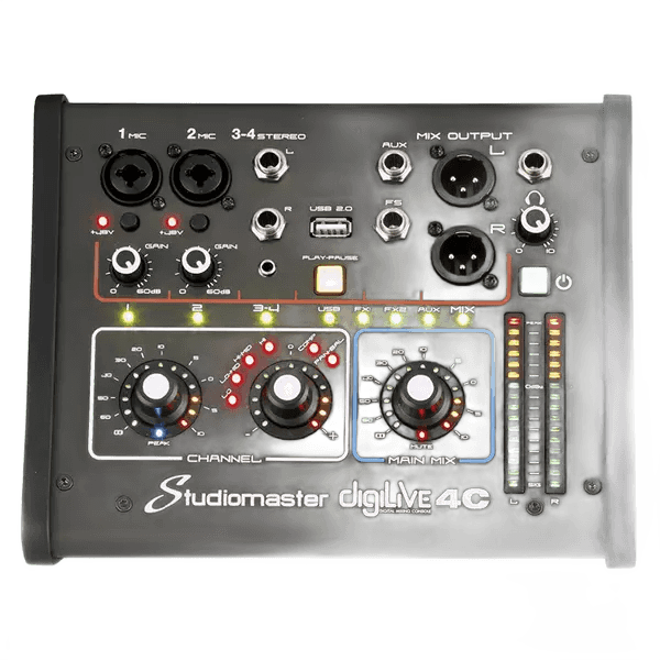 Studiomaster DIGILIVE4C 4 CH Digital Console