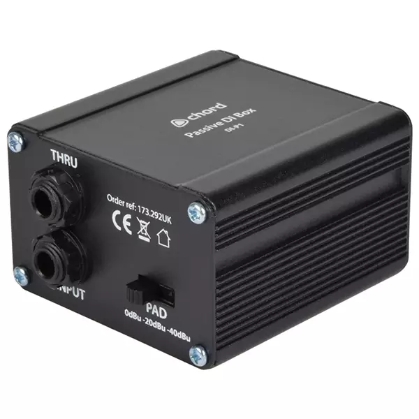 Chord DI-P1 Passive DI BOX WITH Noise Filter