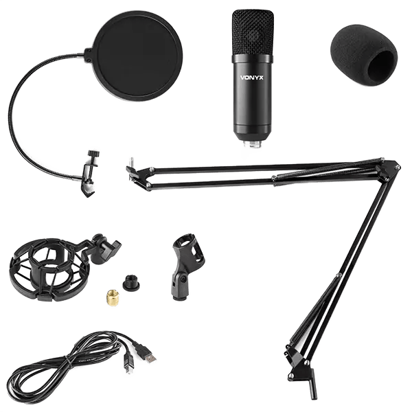 Vonyx – CMS300B STUDIO USB MICROPHONE SET