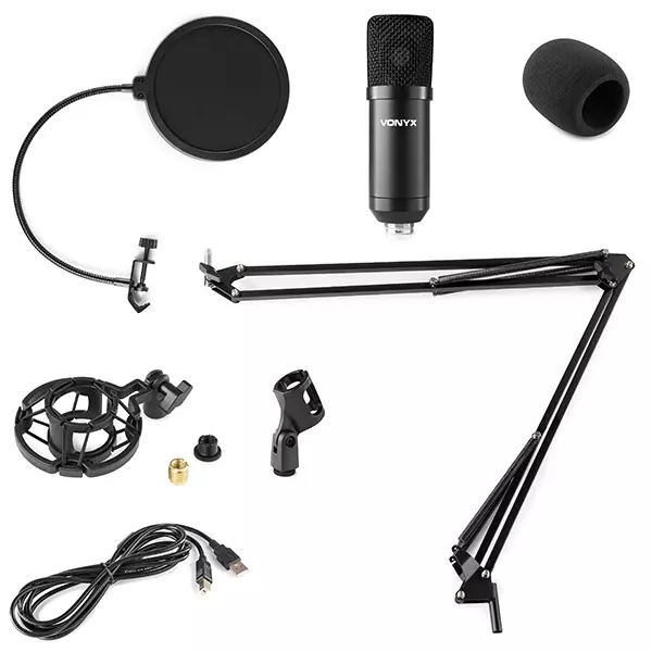 Vonyx – CMS300B STUDIO USB MICROPHONE SET