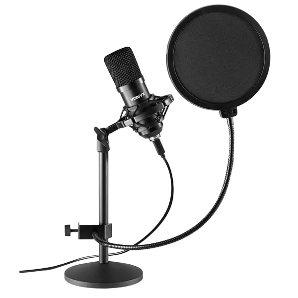 Vonyx – CMTS300B STUDIO USB MICROPHONE SET