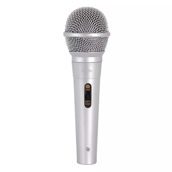 QTX DM11S Handheld Microphone WITH Switch Silver