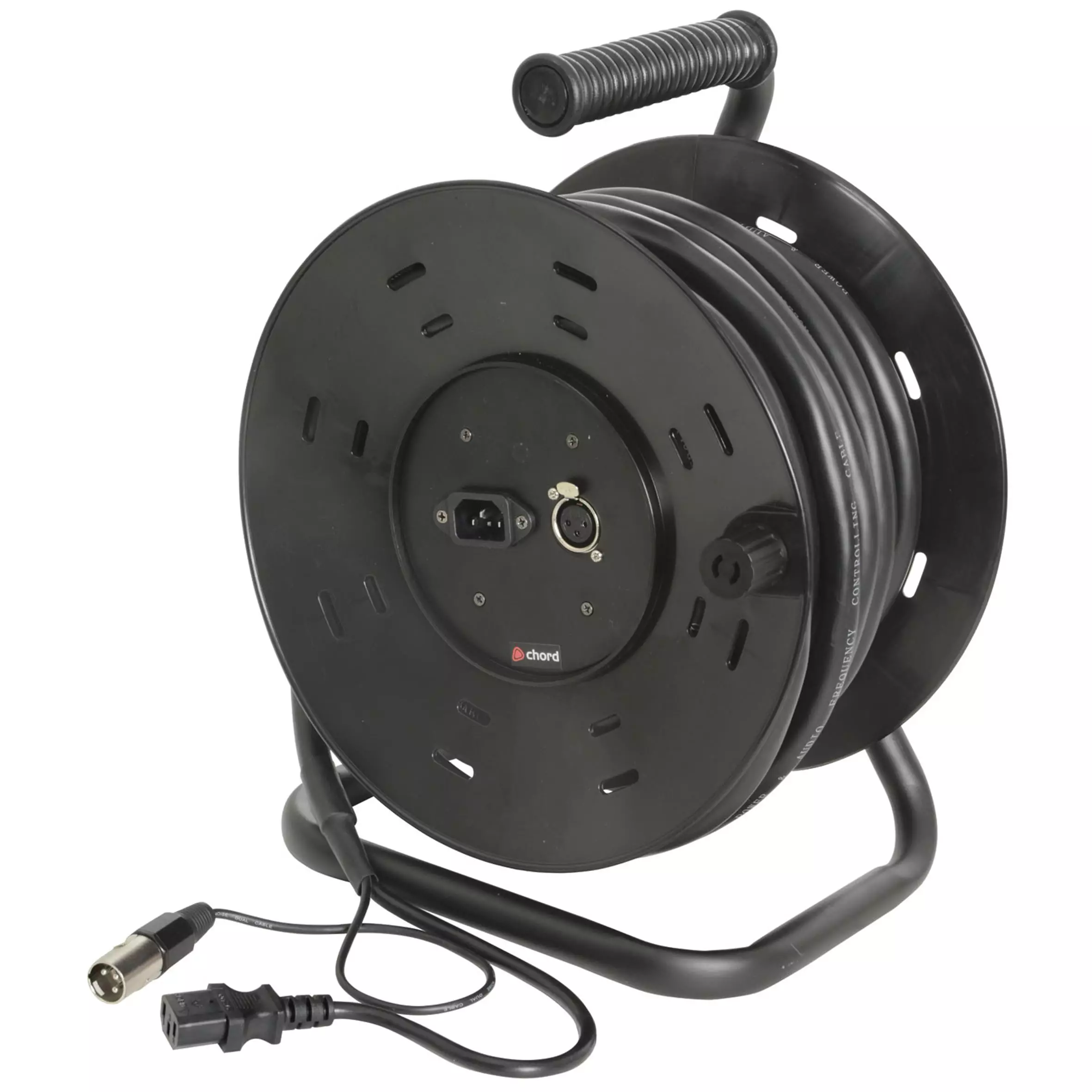CHORD XLR/IEC MULTICORE REEL 10m