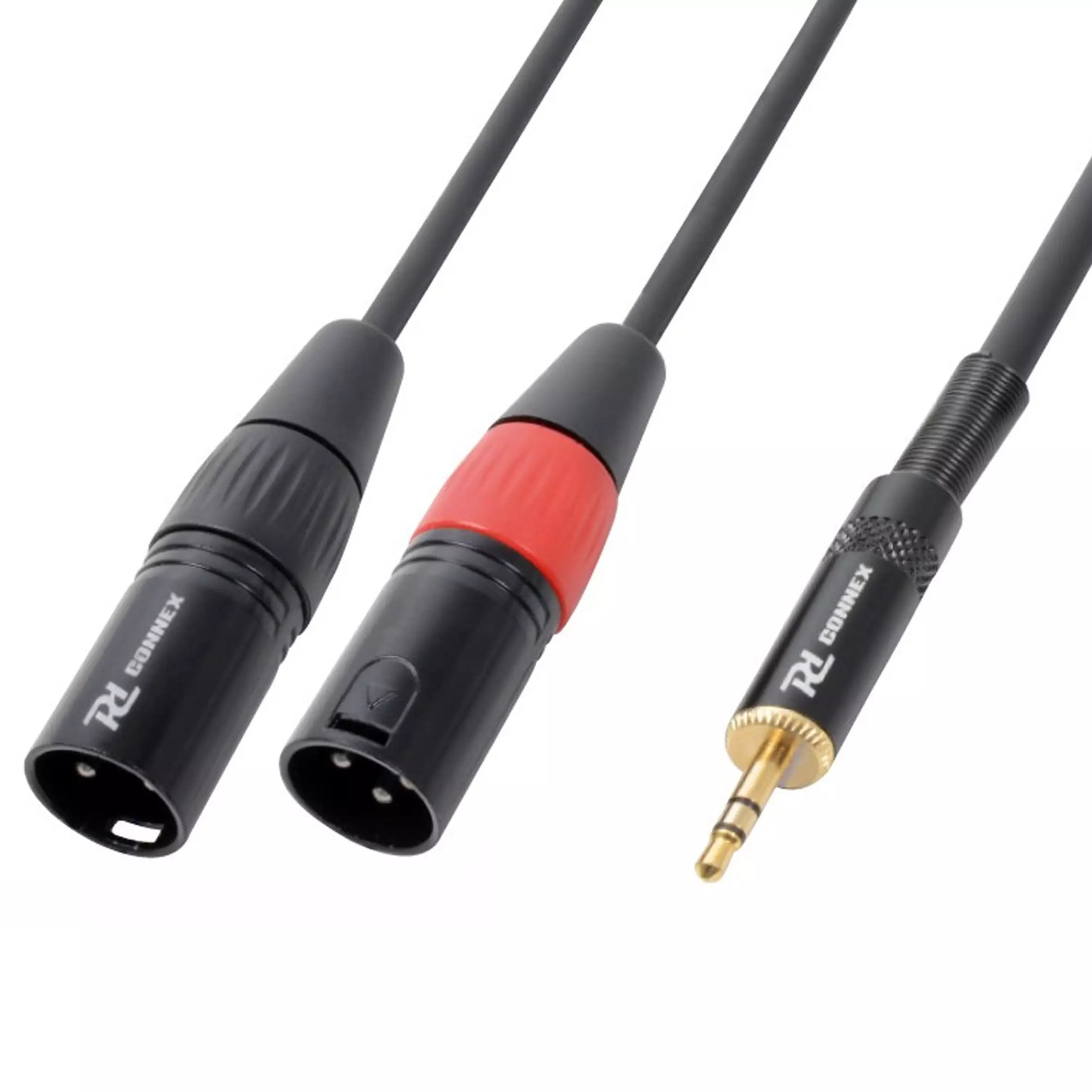 PDC CX70-1 Signal LEAD 2X XLR MALE 3.5MM Stereo MALE 1.5M