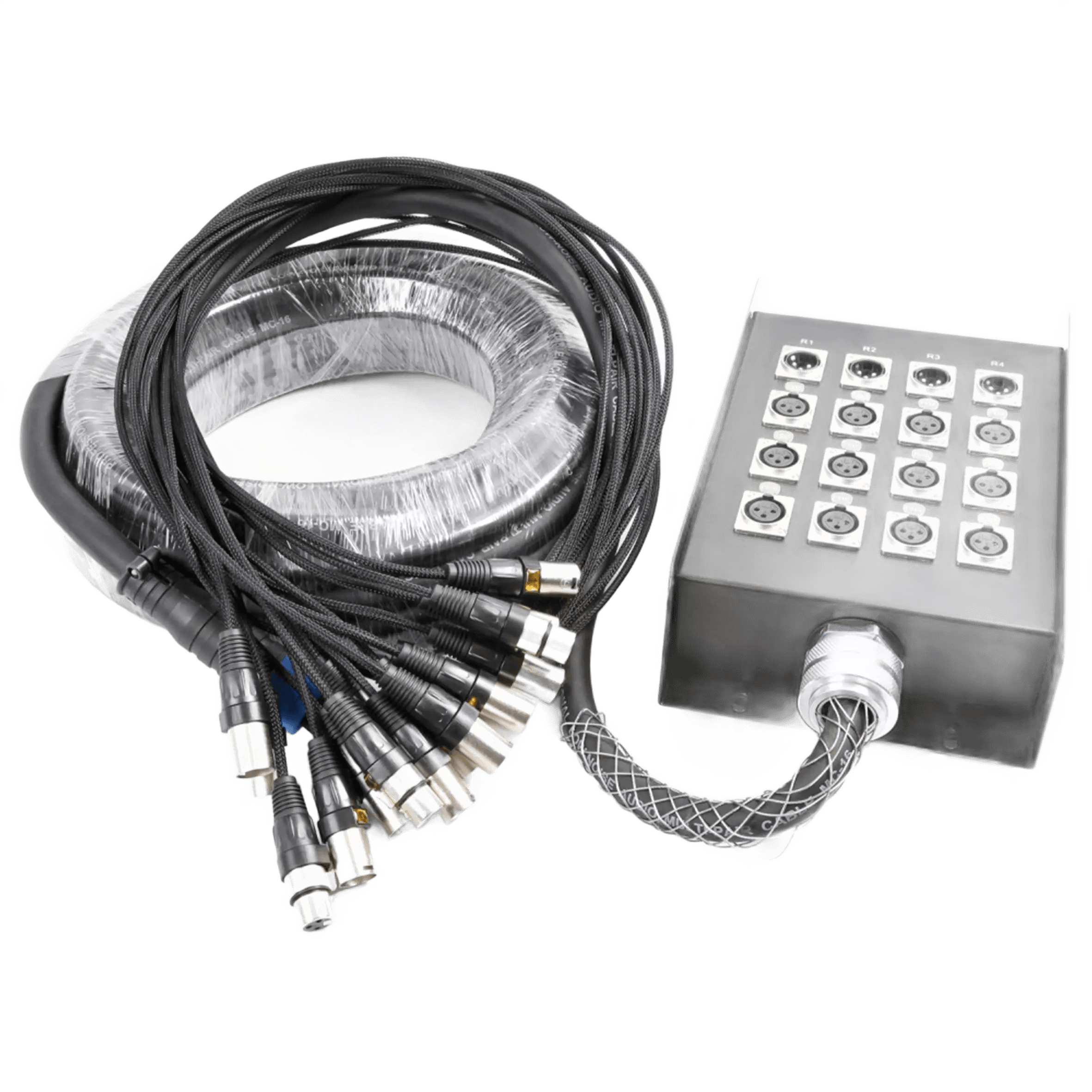 PDC CX162 Stage Snake 12X XLR MALE 4X XLR Female 30M
