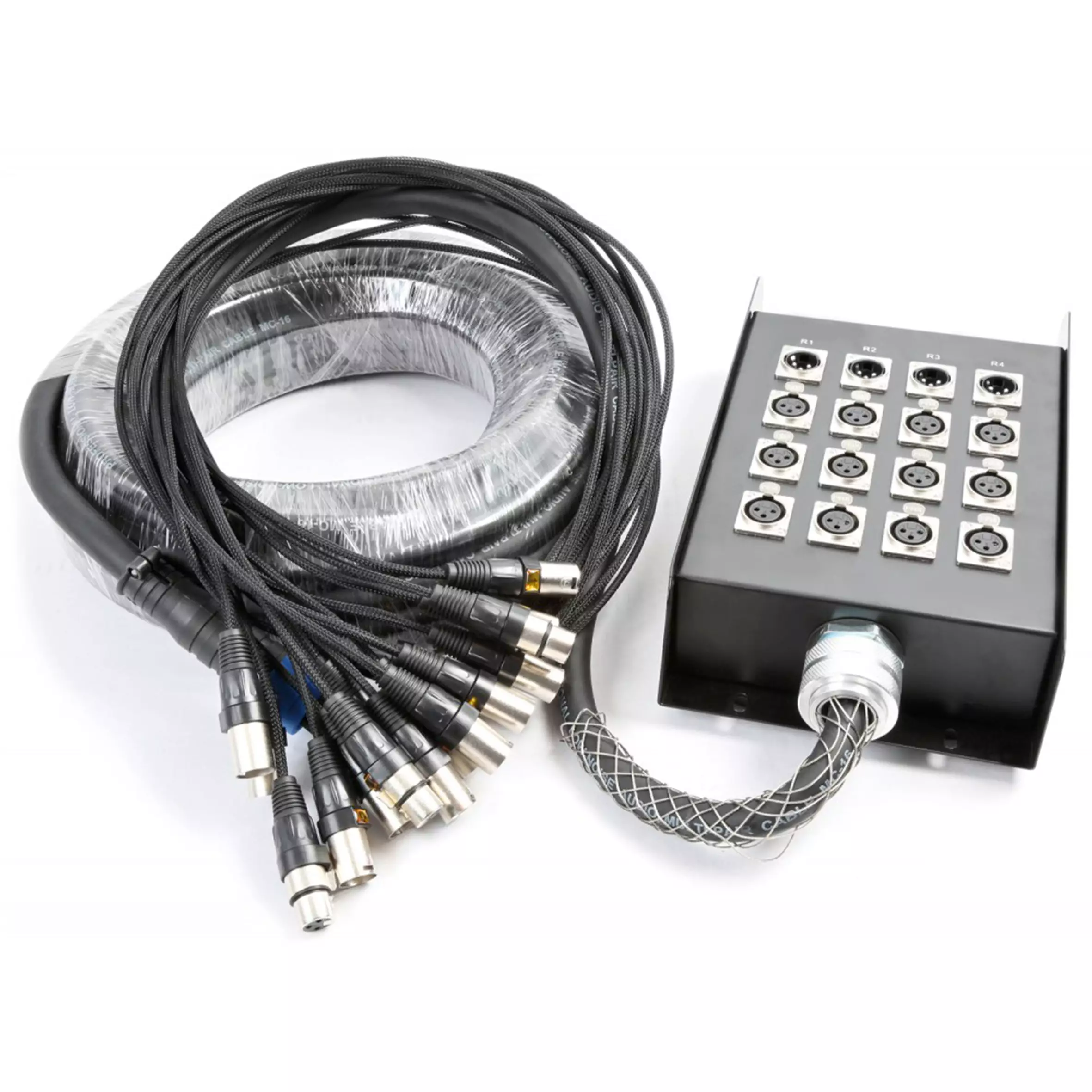 PDC CX162 Stage Snake 12X XLR MALE  4X XLR Female 30M