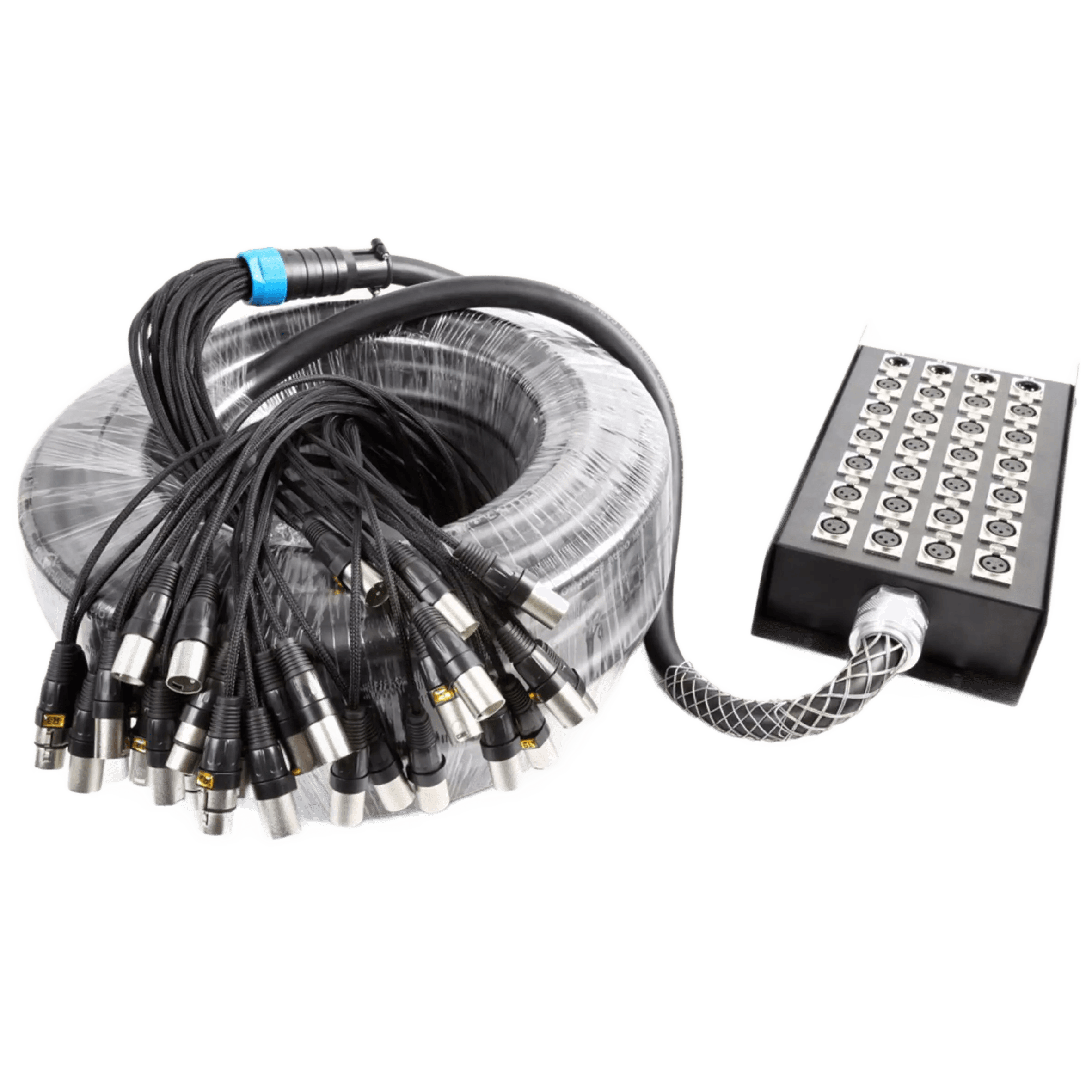 PDC CX166 Stage Snake 24X XLR MALE 4X XLR Female 30M
