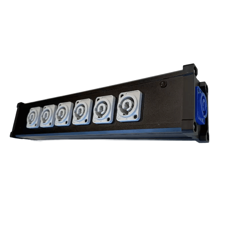 PDC PSB27 Power Adaptor Powercon IN 7X Powercon OUT