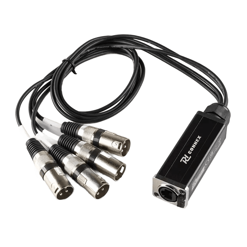 PDC CX190 Signal LEAD RJ45 4X XLR MALE 3M