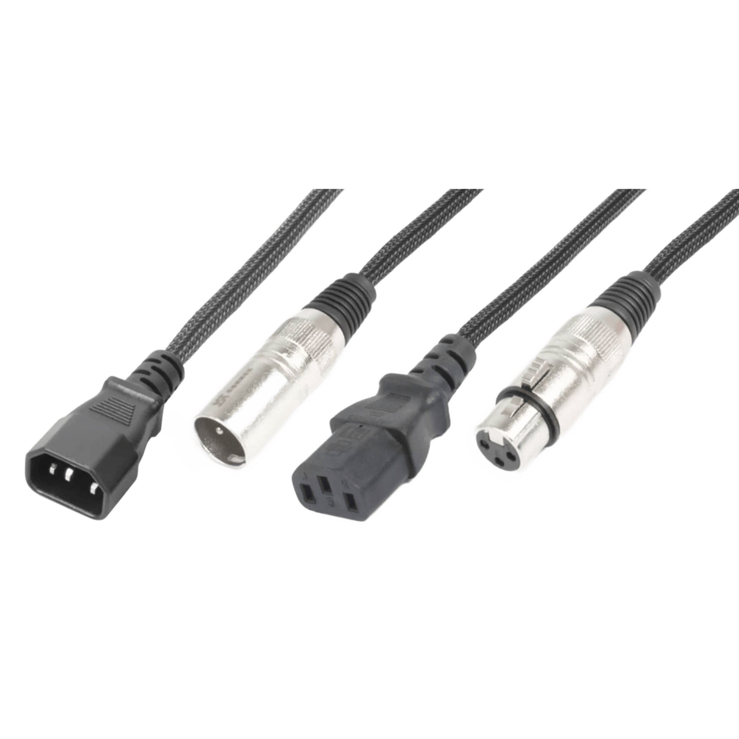 PDC CX09-10 Power/signal LEAD IEC MALE/ XLR MALE IEC Female/ XLR Female 10M
