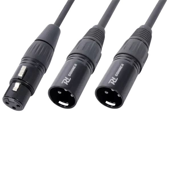 PDC CX140 Signal LEAD XLR Female 2X XLR MALE 0.5M