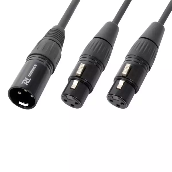 PDC CX142 Signal LEAD XLR MALE 2X XLR Female 0.5M
