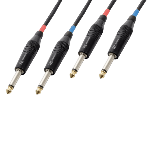 PDC CX72-5 Signal LEAD 2X 6.3MM MONO MALE 2X 6.3MM MONO MALE 5M
