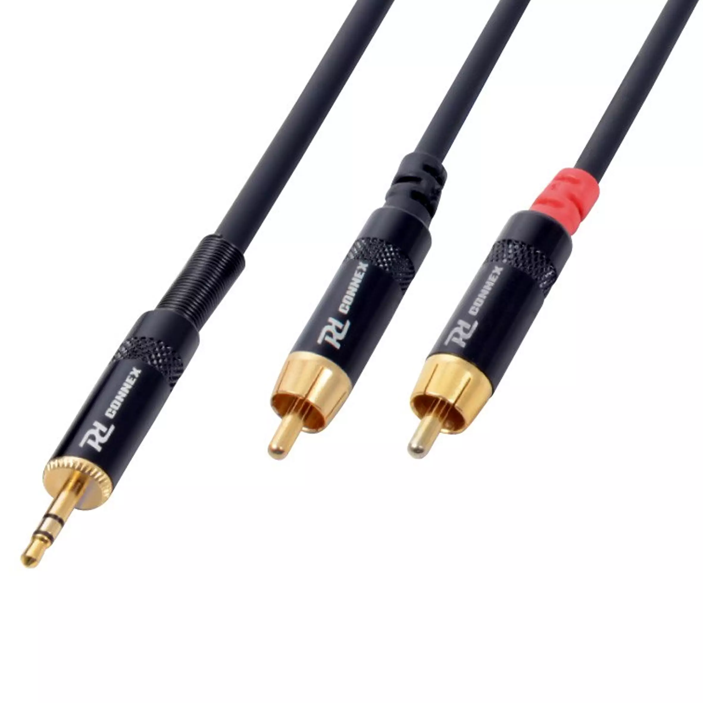 PDC CX85-1 Signal LEAD 3.5MM Stereo MALE 2X RCA MALE 1.5M