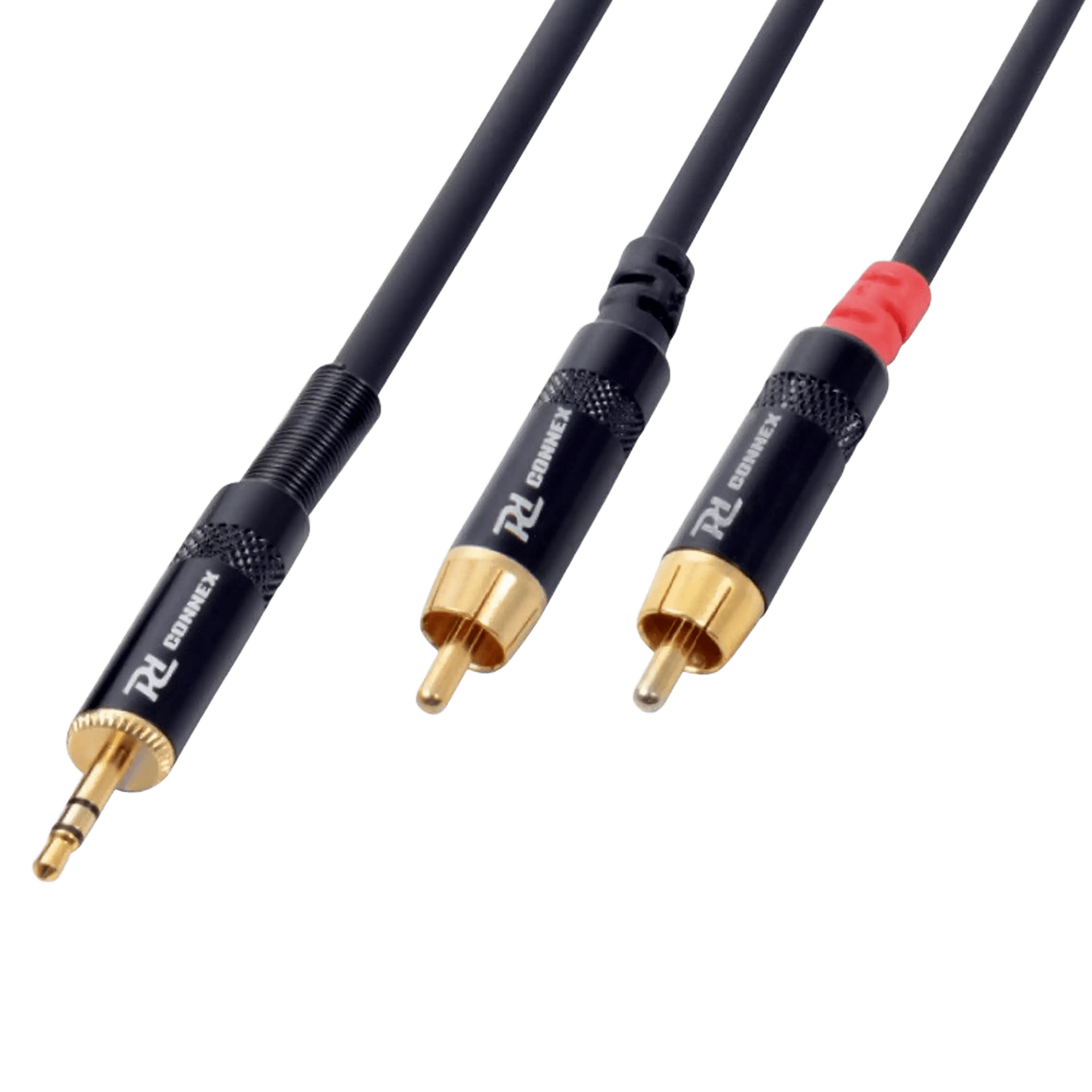 PDC CX85-1 Signal LEAD 3.5MM Stereo MALE 2X RCA MALE 1.5M