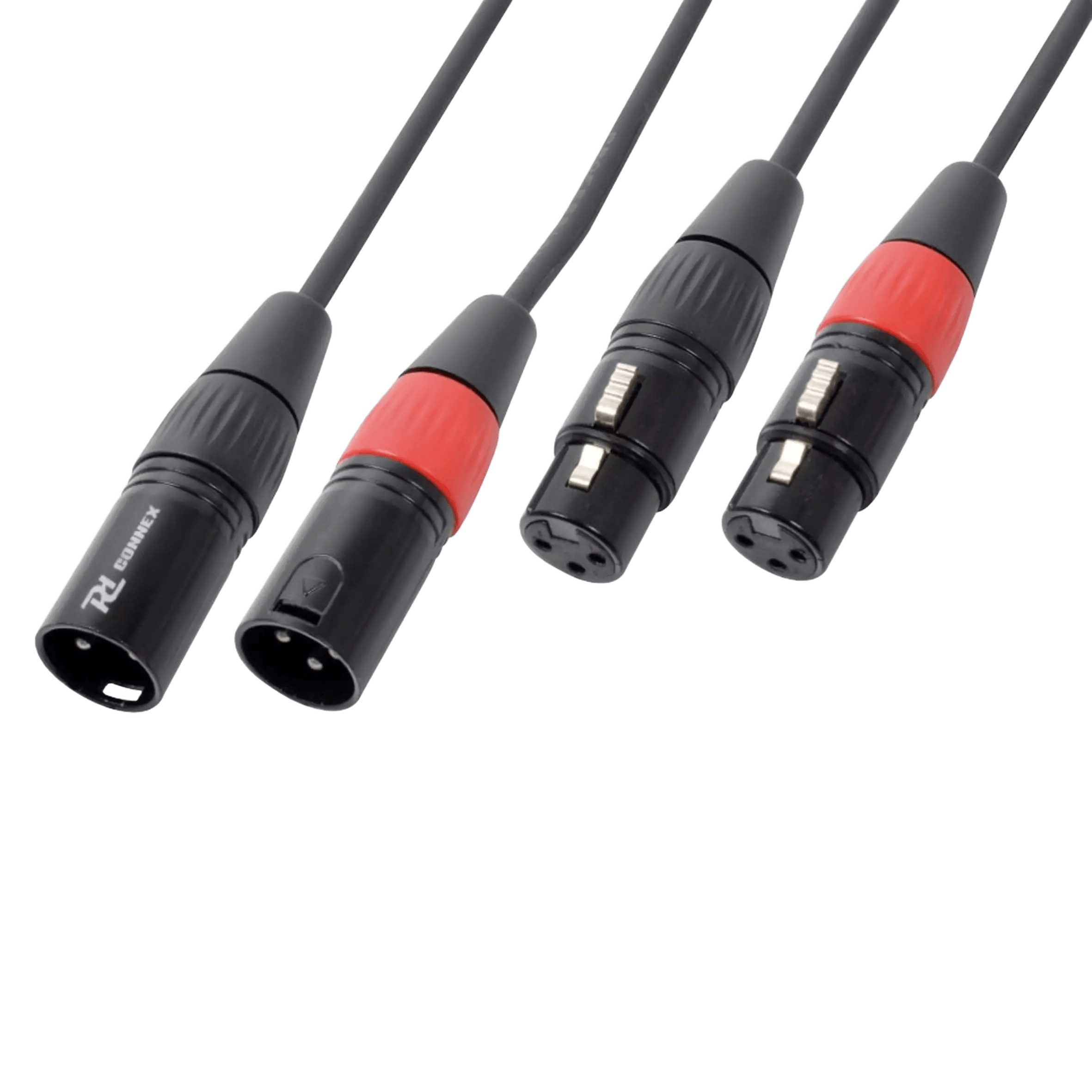 PDC CX60-12 Signal LEAD 2X XLR MALE 2X XLR Female 12M