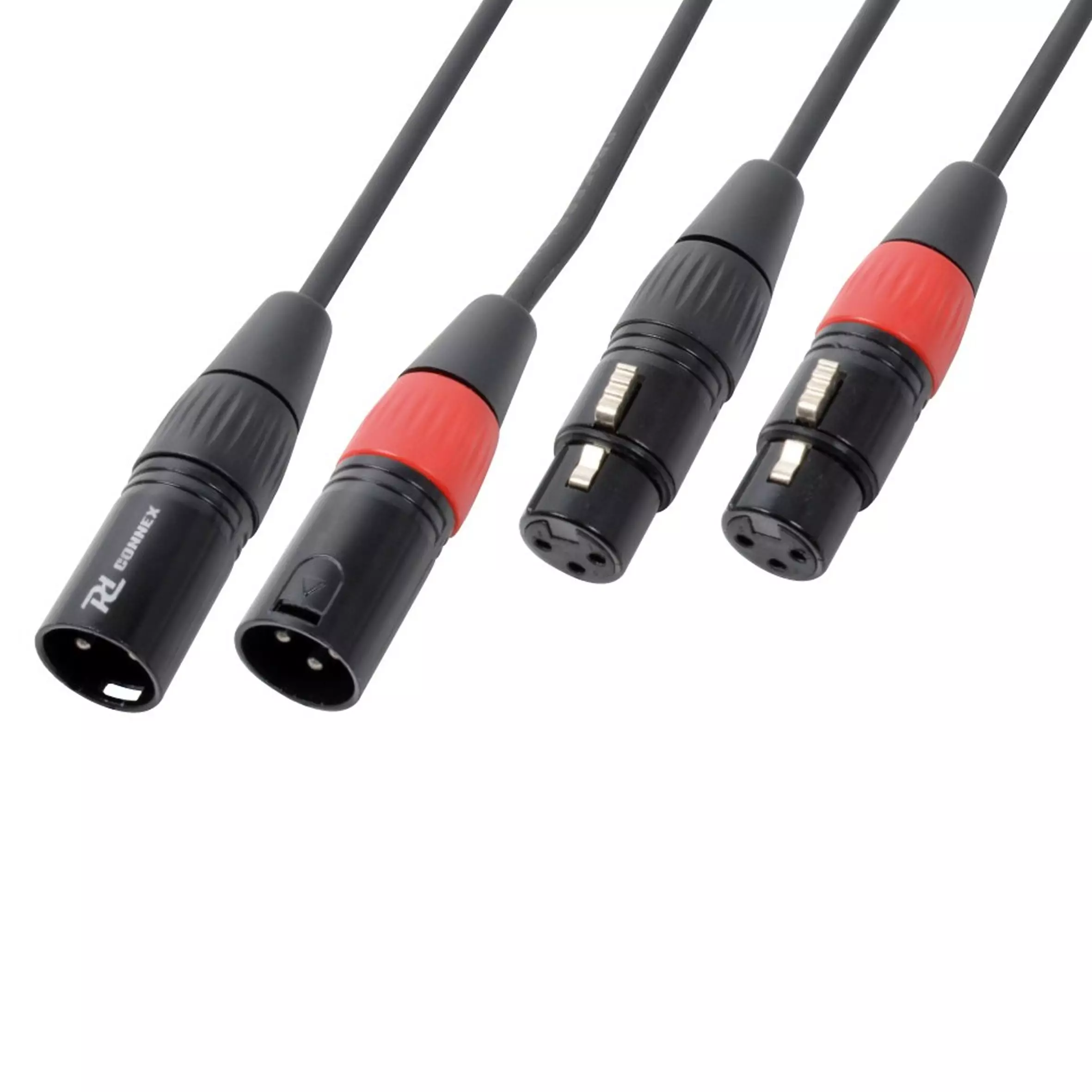PDC CX60-12 Signal LEAD 2X XLR MALE 2X XLR Female 12M