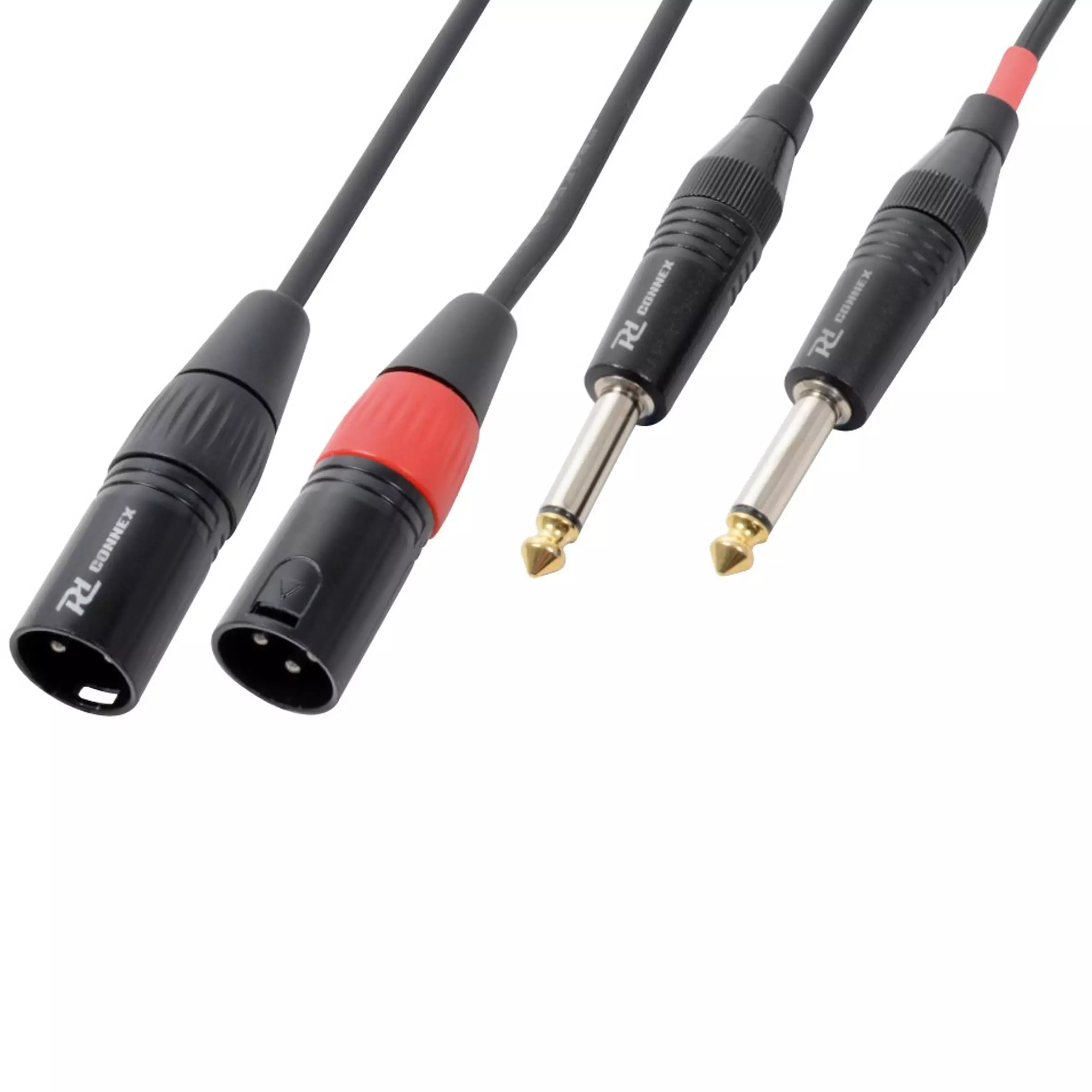 PDC CX64-1 Signal LEAD 2X XLR MALE 2X 6.3MM MONO MALE 1.5M