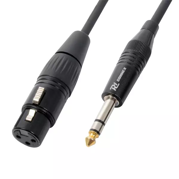 PDC CX46-1 Signal LEAD XLR Female 6.3MM Stereo MALE 1.5M
