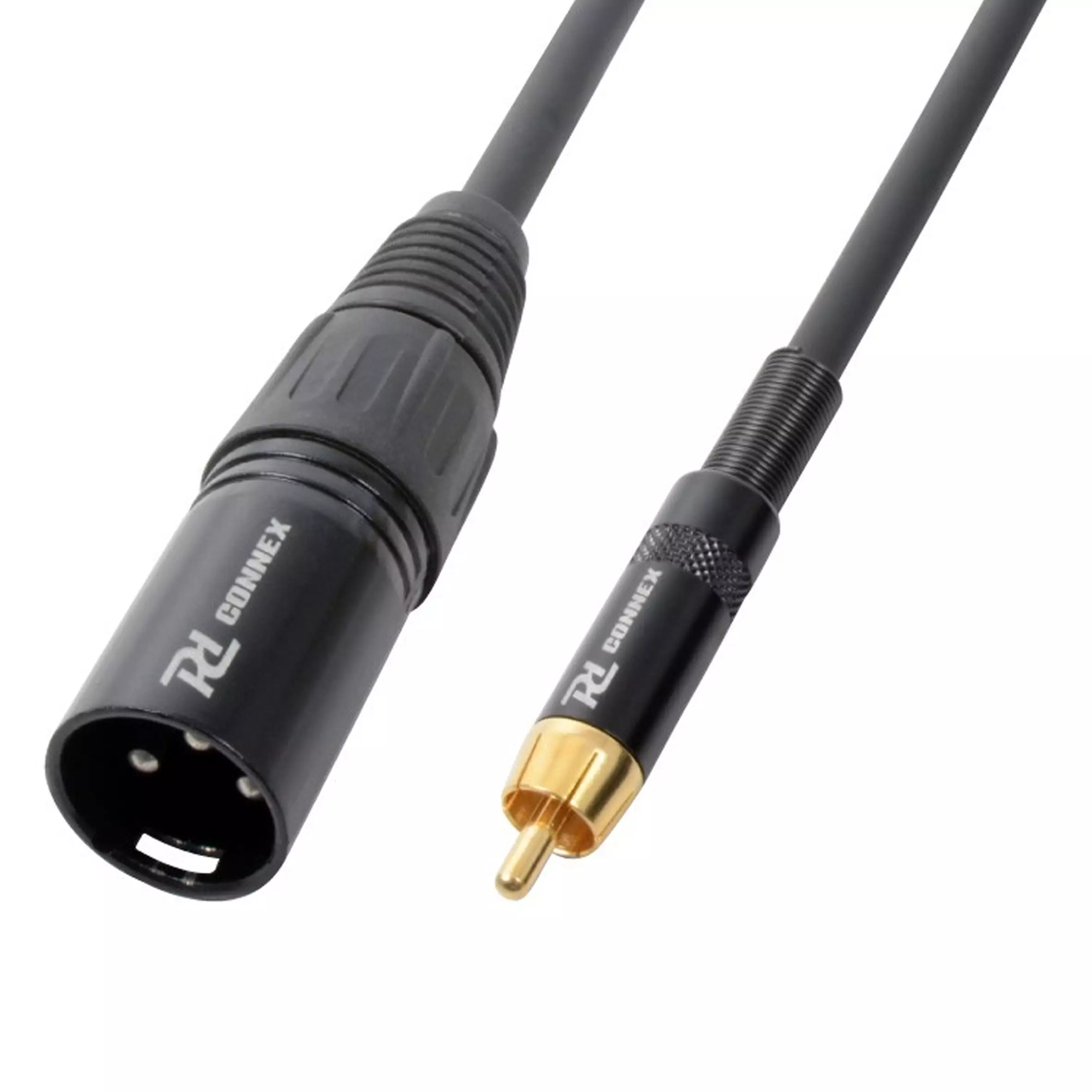 PDC CX52-3 Signal LEAD XLR MALE RCA MALE 3M