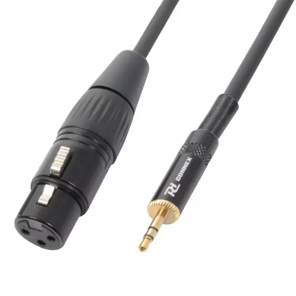 PDC CX50-05 Signal LEAD XLR Female 3.5MM Stereo MALE 0.5M