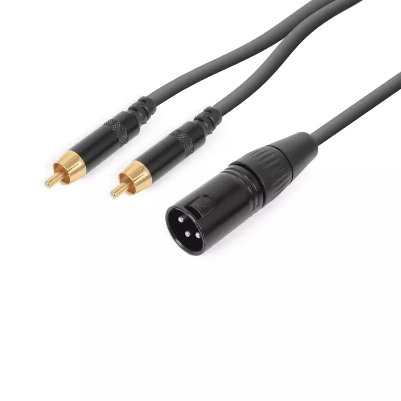 PDC CX58-1 Signal LEAD XLR MALE 2X RCA MALE 1.5M
