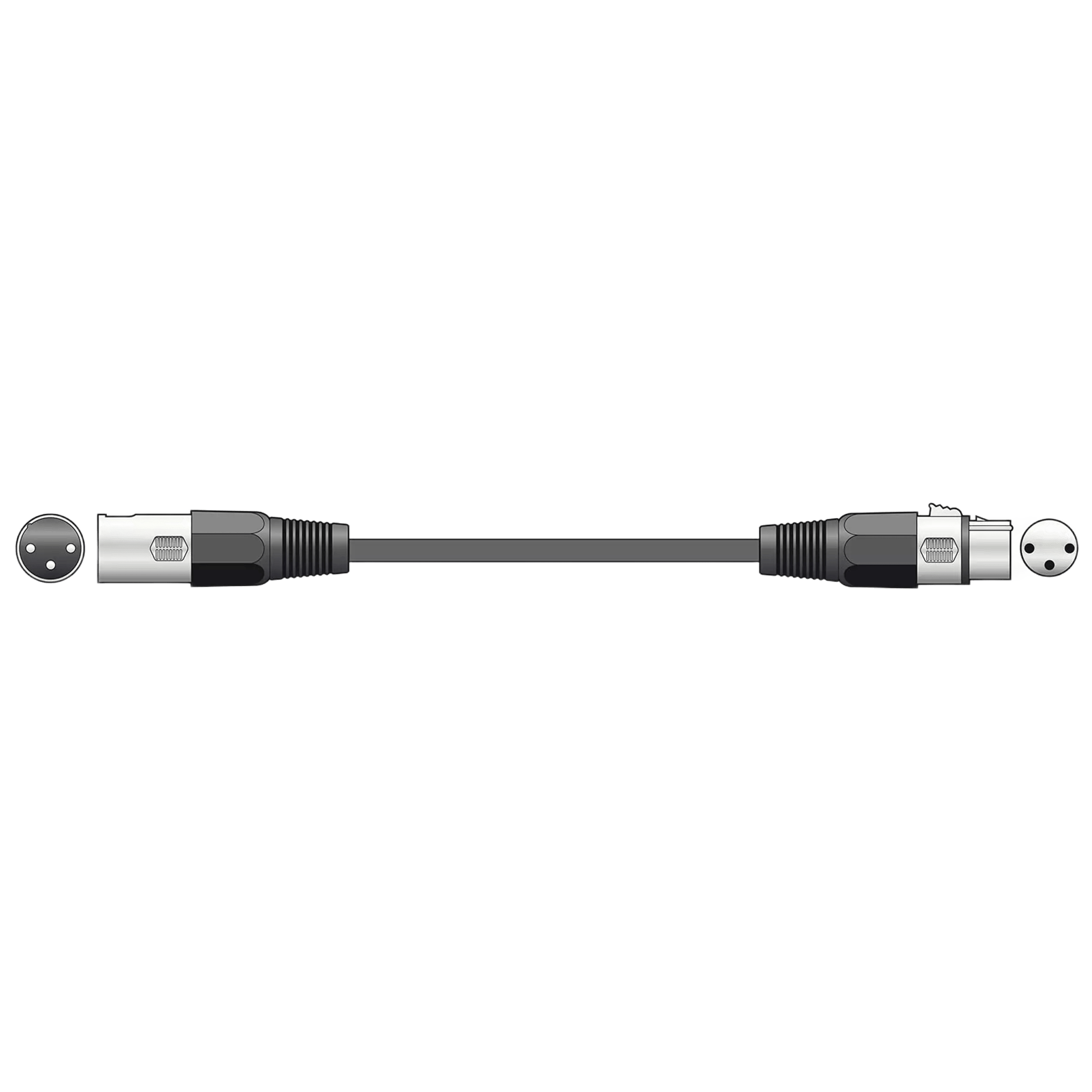 QTX 3M DMX Lighting Cable