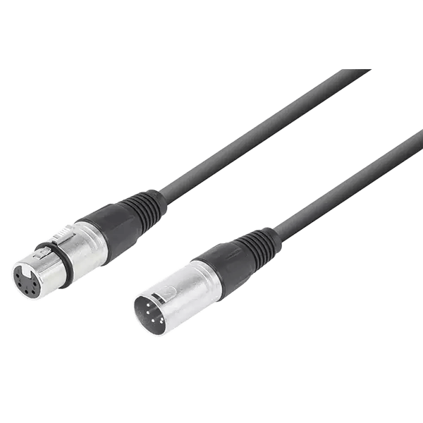 PDC CX102-6 DMX LEAD 5-PIN XLR MALE  5-PIN XLR Female 6M