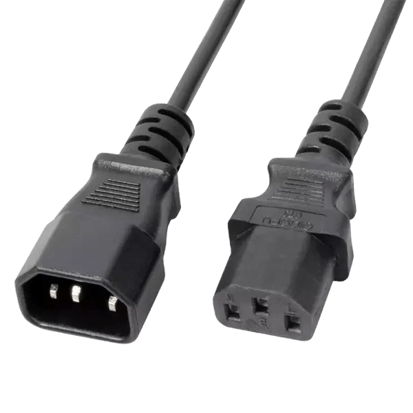 PDC CX18-2 Power Cable IEC MALE IEC Female 2M
