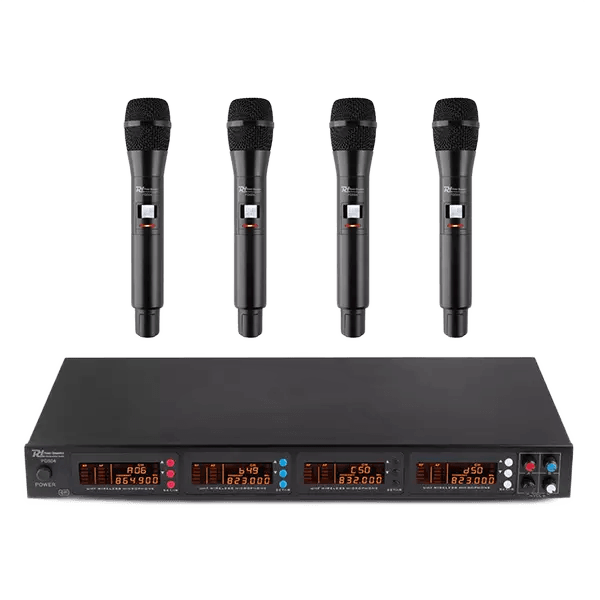 PDM PD504H QUAD HANDHELD MICROPHONE UHF 826.300/831.200MHz/863.000/865.000MHz