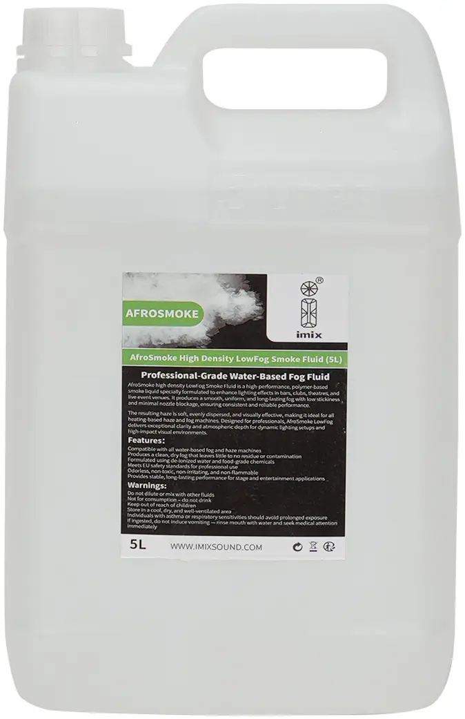 AfroSmoke High Density Low Fog Liquid