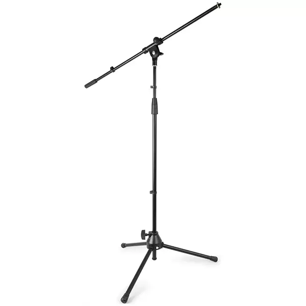 Vonyx – MICROPHONE STAND + BOOM BLACK