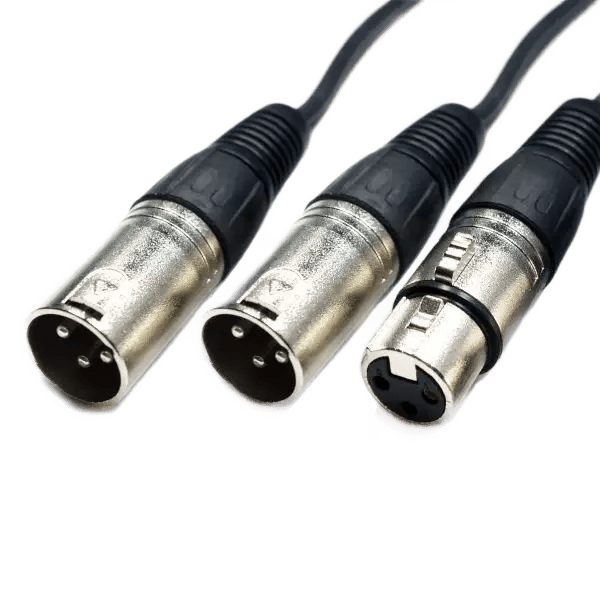 TVA  0.75M MIC LEAD XLR MALE  2 X XLR Female