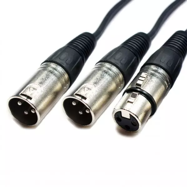 TVA 0.75M MIC LEAD XLR MALE 2 X XLR Female