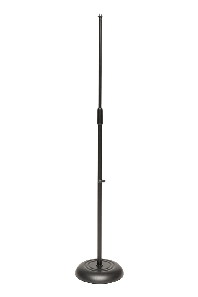 Stagg MIS 1120BK Round base Mic Floor Stand - Black