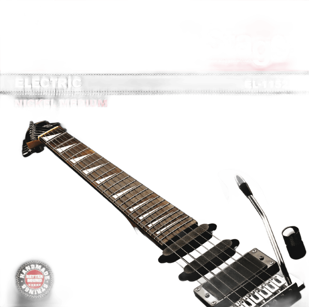 Stagg EL1152 Nickel Plated Electric 6-string Set - Medium