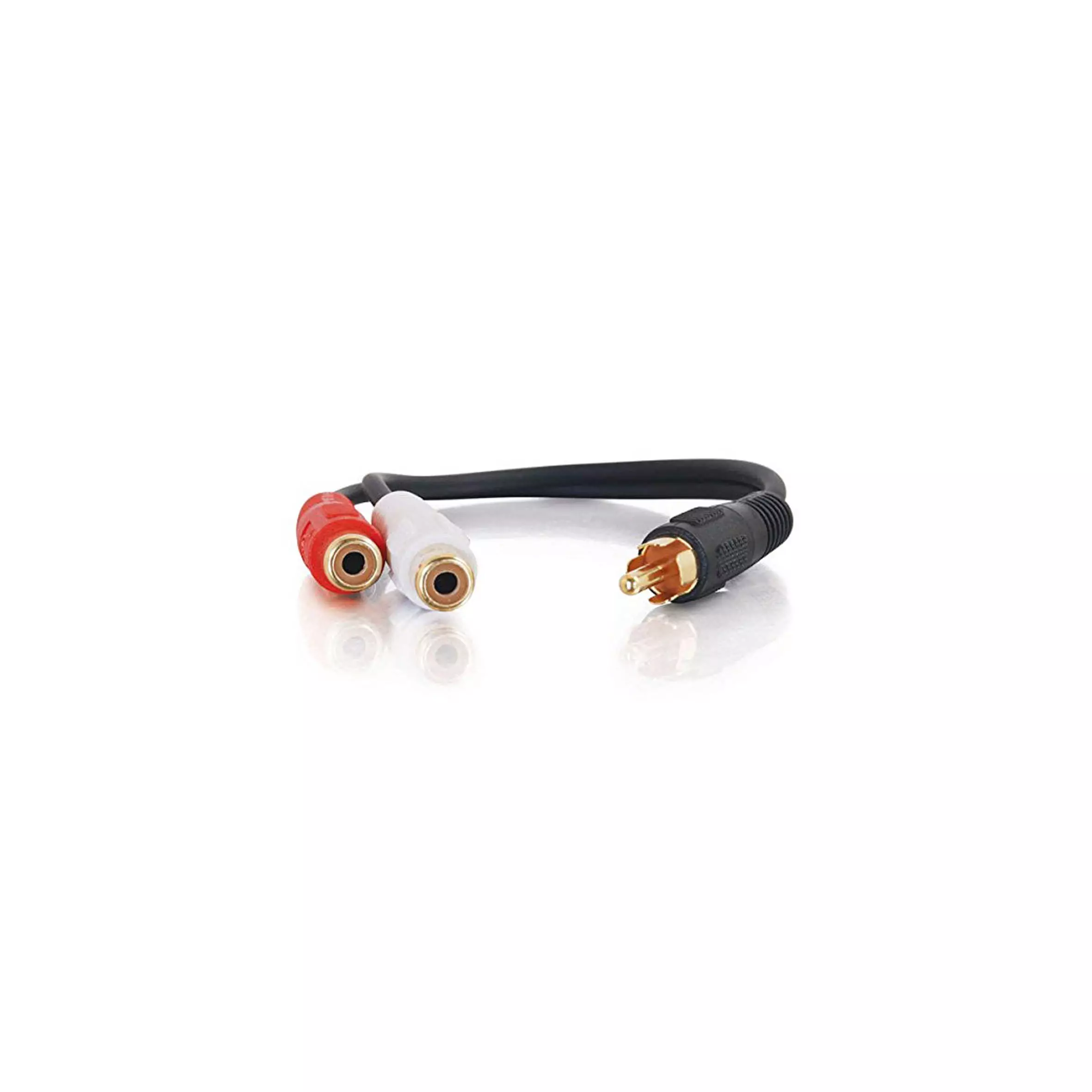 TVA - 0.25M Leads 1 RCA PLUG-2 RCA Female