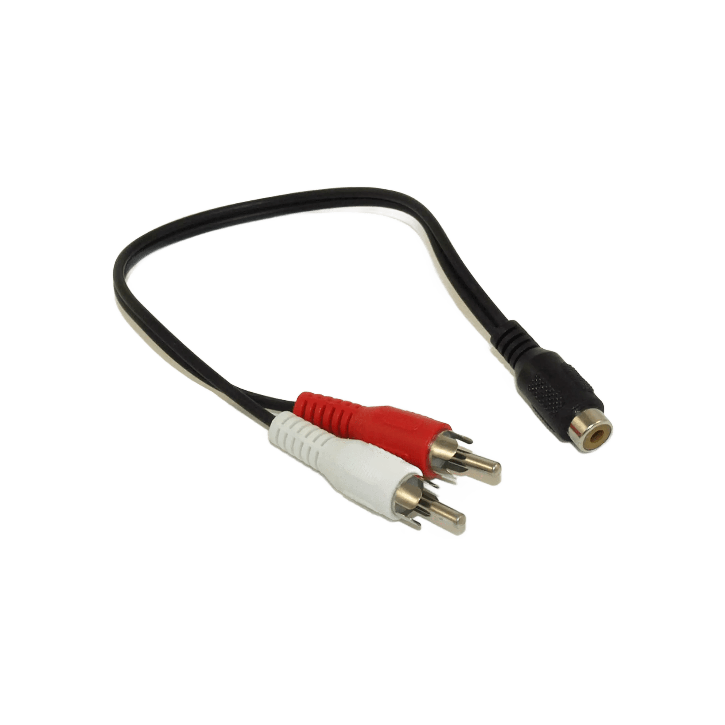 TVA - 0.25M 1 RCA Female-2 RCA PLUG