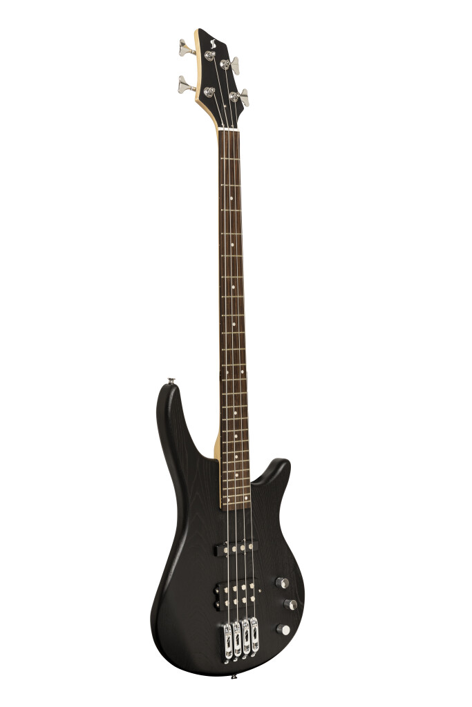 Stagg SBF40 BLK Fusion 40 Electric BASS Guitar Satin-Black
