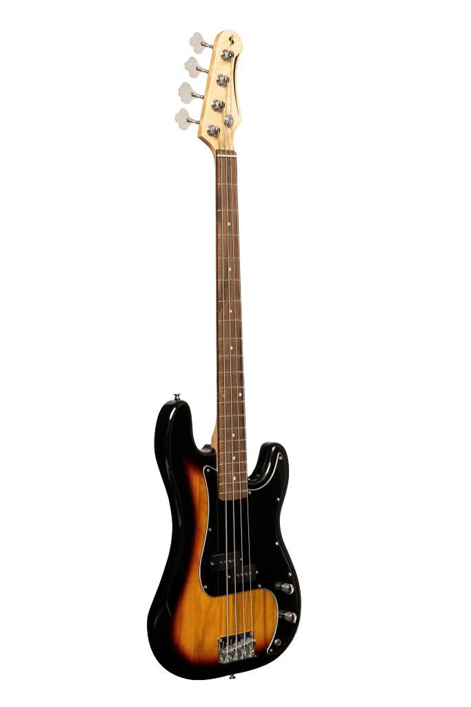 Stagg SBP30 SNB Standard "P" Electric Bass Guitar - Sunburst