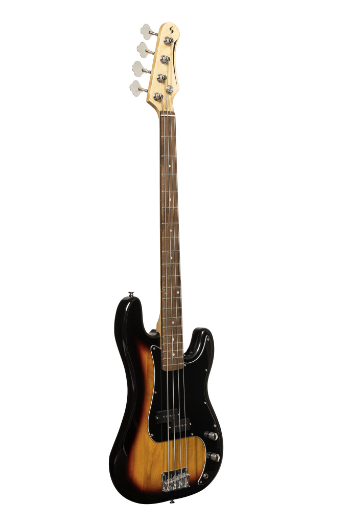 Stagg SBP30 SNB Standard "P" Electric Bass Guitar - Sunburst