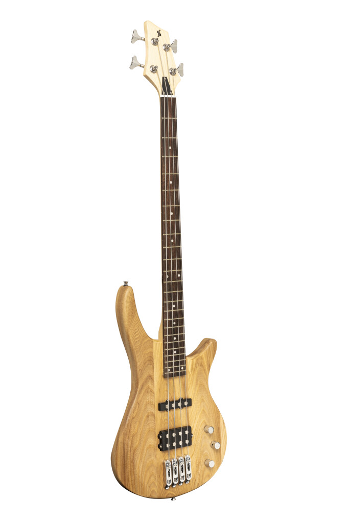 Stagg SBF40 NAT Fusion 40 Electric BASS Guitar Satin-Natural