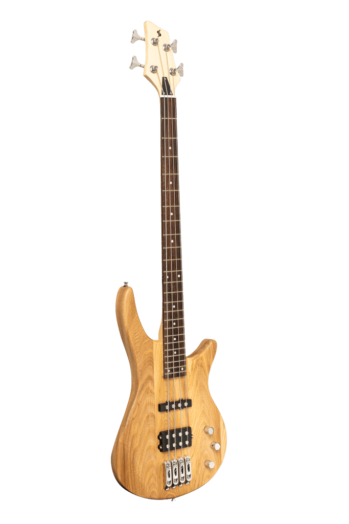 Stagg SBF40 NAT Fusion 40 Electric BASS Guitar Satin-Natural