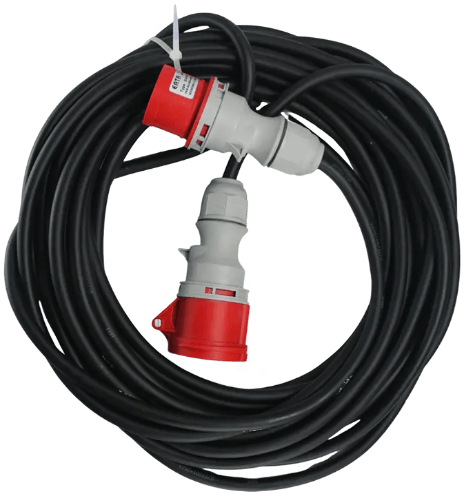 4-CORE Heavy-DUTY 3-Phase Power Extension (15M)