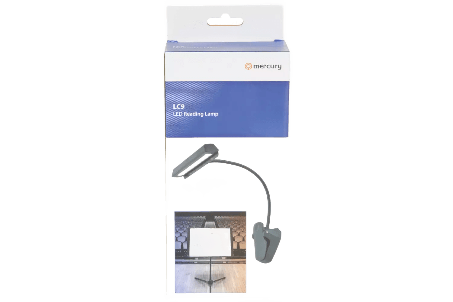 Mercury Portable LED CLIP ON Reading LAMP